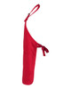 Q-Tees Q4350 Full-Length Apron With 2 Pockets | Red